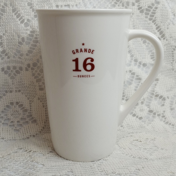 Starbucks 16oz Grande Ceramic Mug 2010